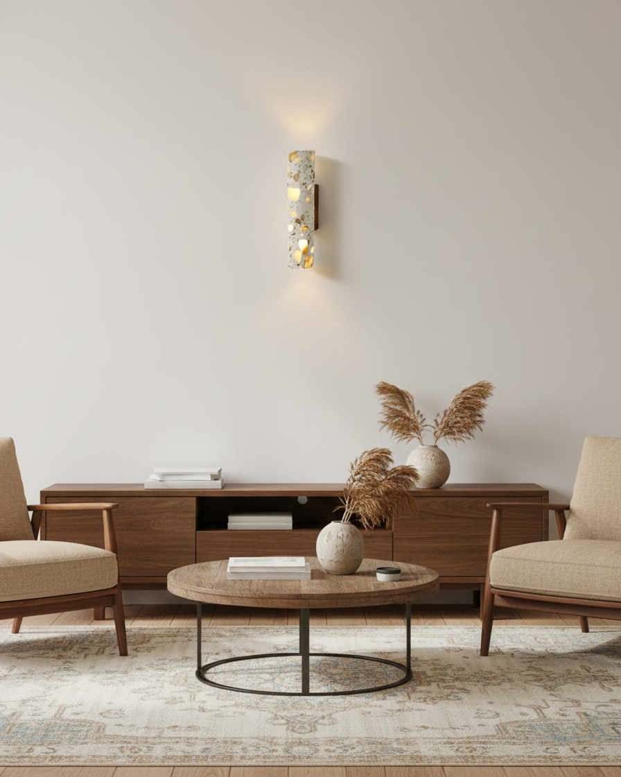 Cilindrische Wandlamp met Diffuus Licht - G9 Fitting - Dimbaar - Modern Design voor Woonkamer Slaapkamer | Sansoti