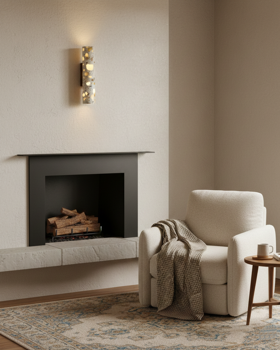 Cilindrische Wandlamp met Diffuus Licht - G9 Fitting - Dimbaar - Modern Design voor Woonkamer Slaapkamer | Sansoti