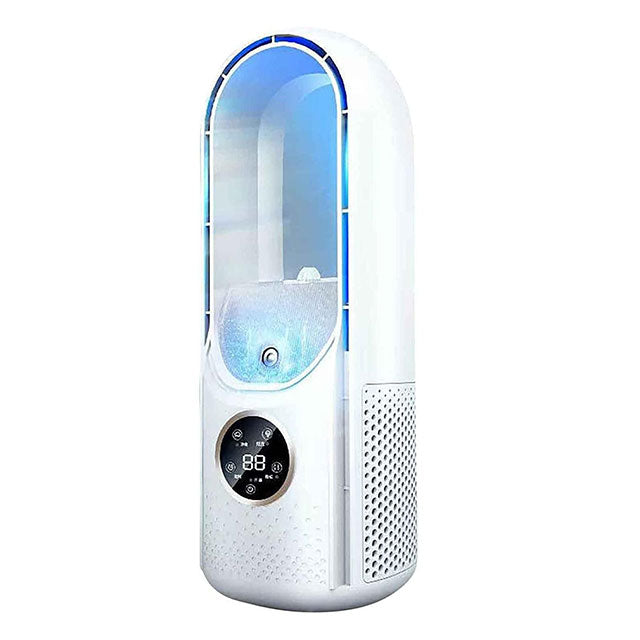 Wireless Compact Air Cooler with Quiet Fan – Convenient USB Device for Home and Office – 100ml Water Tank | Sansoti