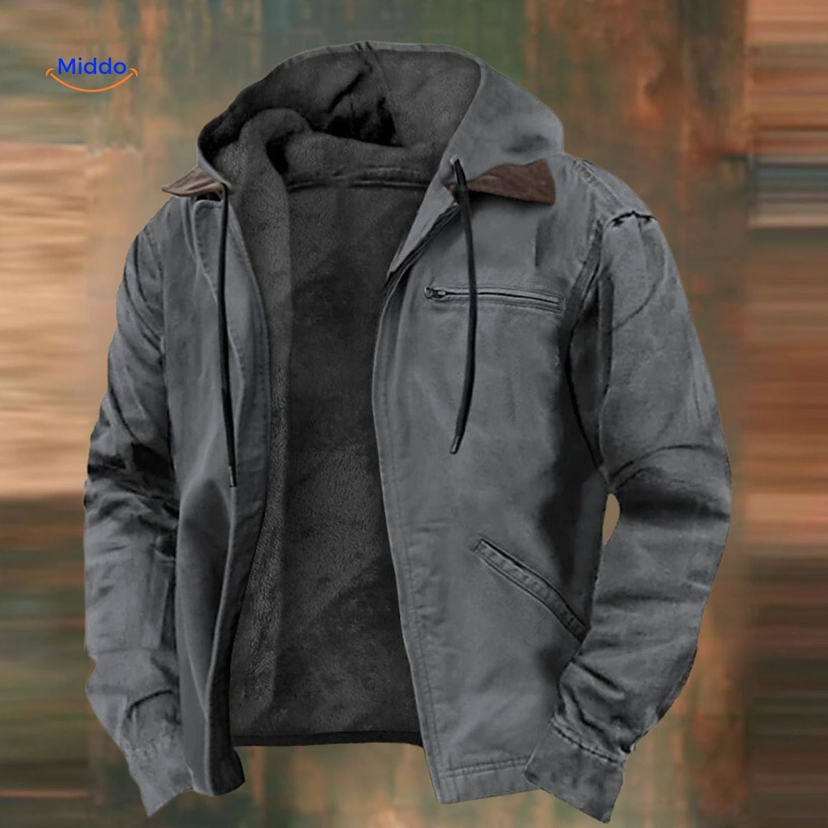 Hoodie mit 3D-Druck und Kapuze aus Polyester, Relaxed Fit, Unisex, farbige Muster, lässiger Streetwear-Pullover | Sansoti