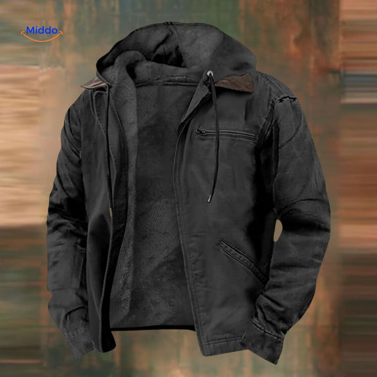 Hoodie mit 3D-Druck und Kapuze aus Polyester, Relaxed Fit, Unisex, farbige Muster, lässiger Streetwear-Pullover | Sansoti