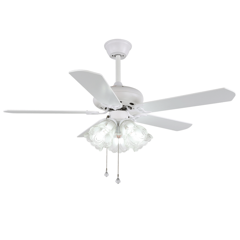 Ventilateur de plafond ludique Carlo avec éclairage — design coloré ventilateur enfant avec 6 vitesses et télécommande ø107 cm | Sansoti