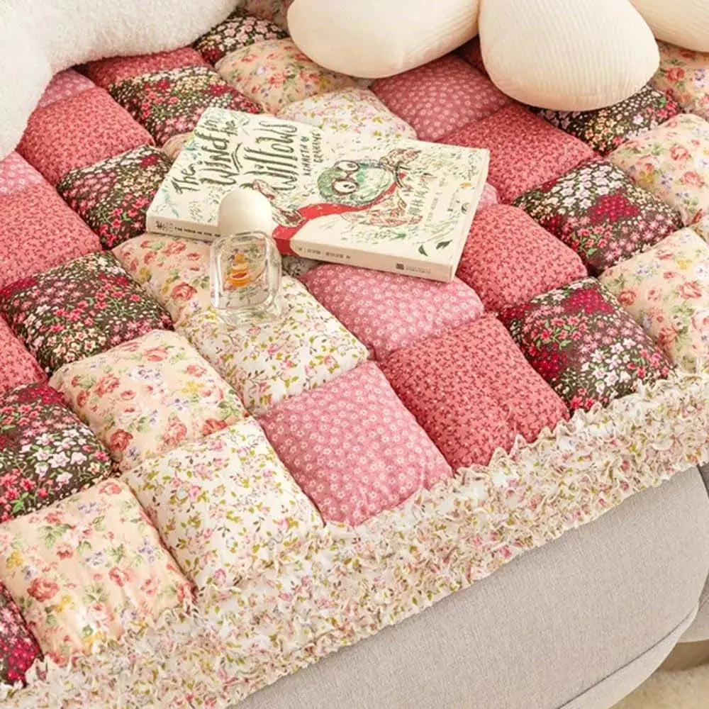 Zachte Bloemen Bankhoes – Wasbare Petmat voor Katten en Honden – Beschermhoes Bank | Sansoti