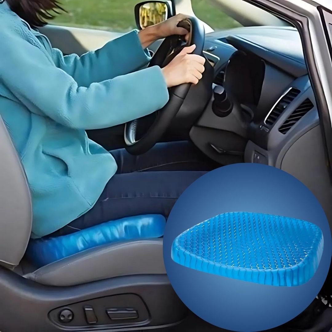 Orthopedisch Gelkussen Zitcomfort Drukverlichting Stuitbeen Bureaustoel Auto Rolstoel Memory Foam Zitkussen | Sansoti