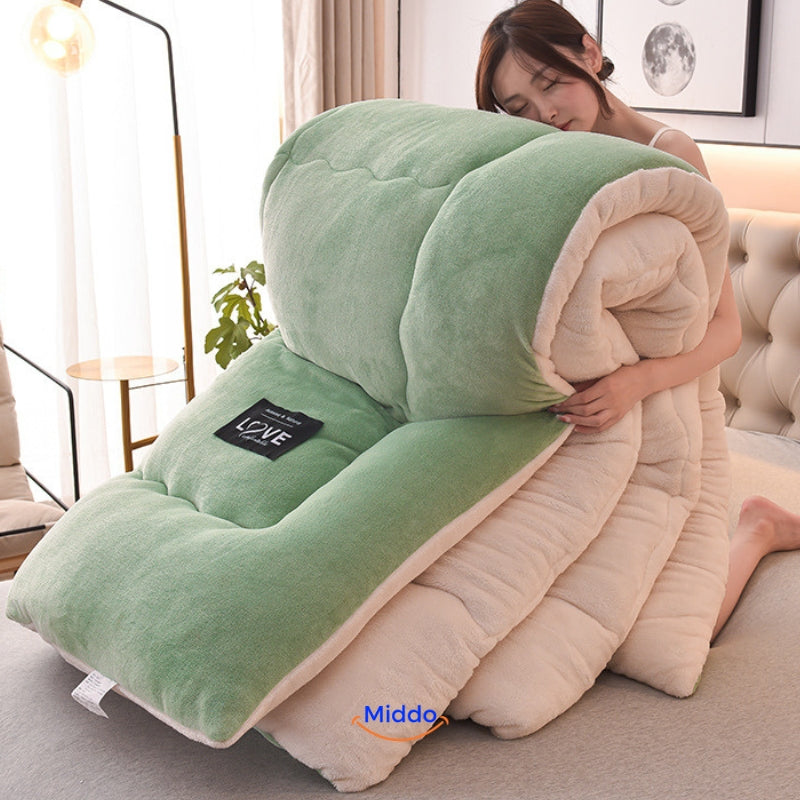 Couverture lestée laine-velours 150-230cm 2,5-4kg Chaleur Relaxation Sommeil profond Antistress Confort Chambre | Sansoti