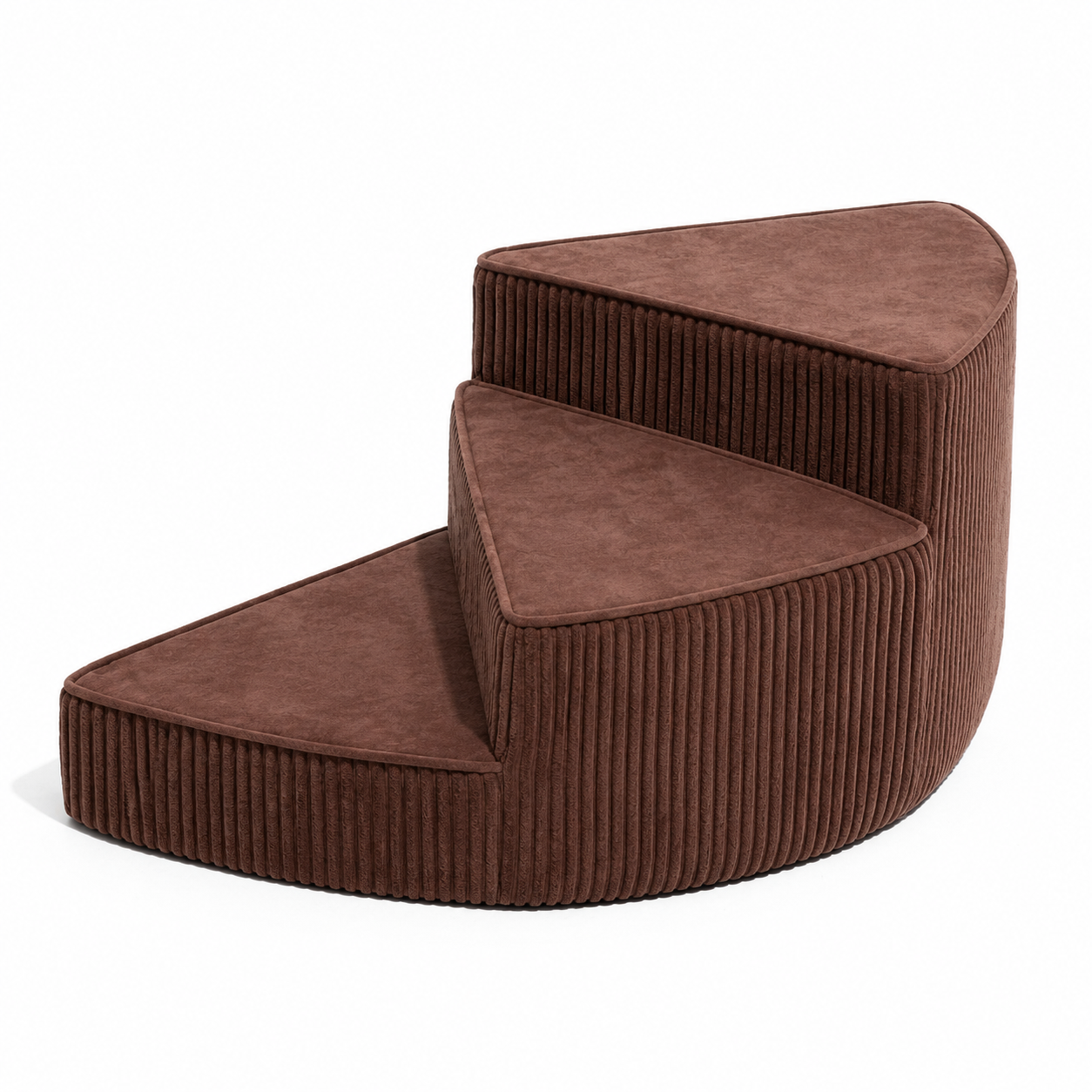 Hondentrap Schuimrubber met Antislip Treden voor Bed en Bank Linker- of Rechteropstelling Huisdiertrappetje | Sansoti