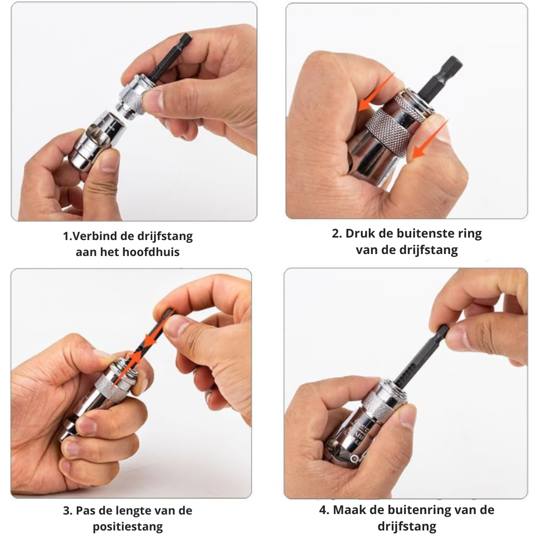 Draadconnector Adapter voor Boormachine – Professioneel Elektrisch Draadverbindingsgereedschap | Sansoti