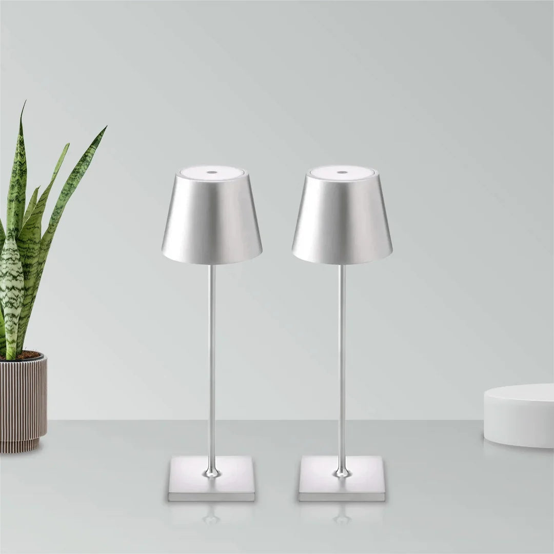 Oplaadbare LED Tafellamp Draadloos met Ingebouwde Batterij – Dimbaar Aanraakbediening 3000K-6000K 550 lm | Sansoti