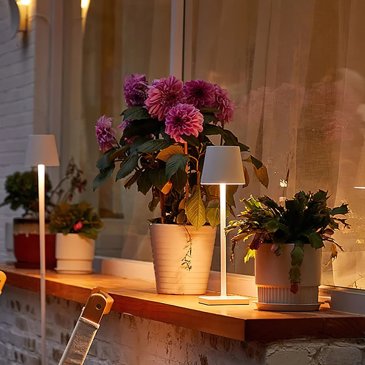 Oplaadbare LED Tafellamp Draadloos met Ingebouwde Batterij – Dimbaar Aanraakbediening 3000K-6000K 550 lm | Sansoti