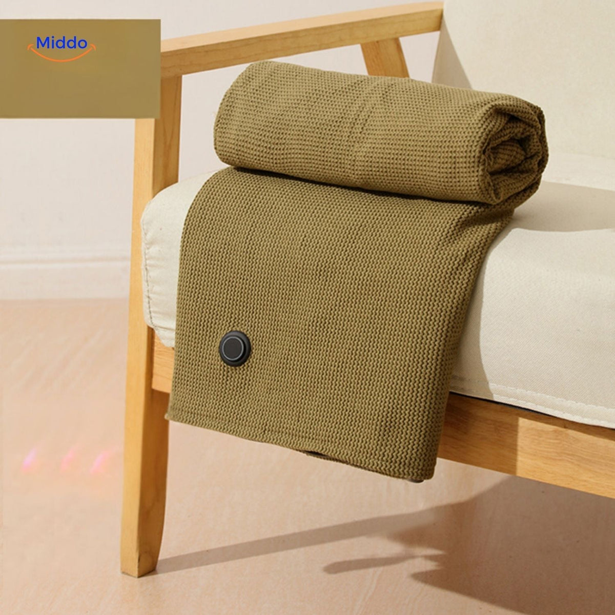 Châle chauffant USB 150x80cm en graphène – Chaleur douce en textile, intérieur et extérieur, couverture électrique pour les épaules | Sansoti