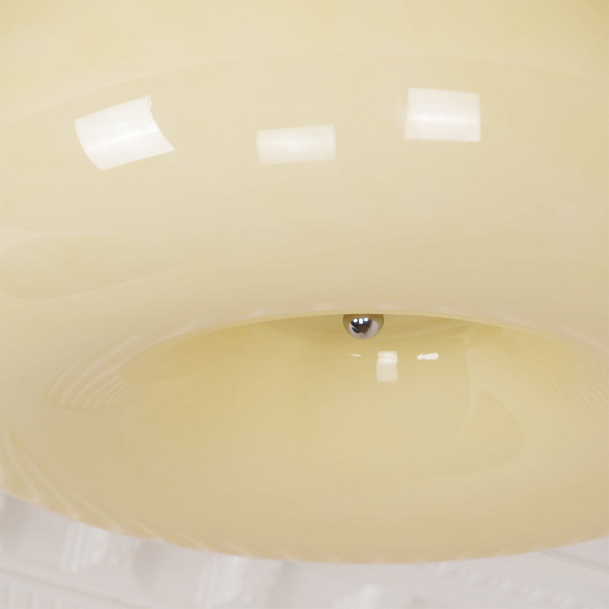 Plafonnier en verre avec éclairage LED intégré pour un intérieur moderne de salon, de chambre et d’entrée | Sansoti