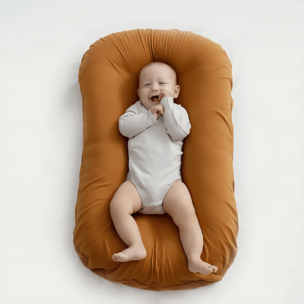 Coussin ergonomique pour bébé en coton respirant, prévention de la plagiocéphalie, oreiller doux et confortable pour nouveau-né | Sansoti
