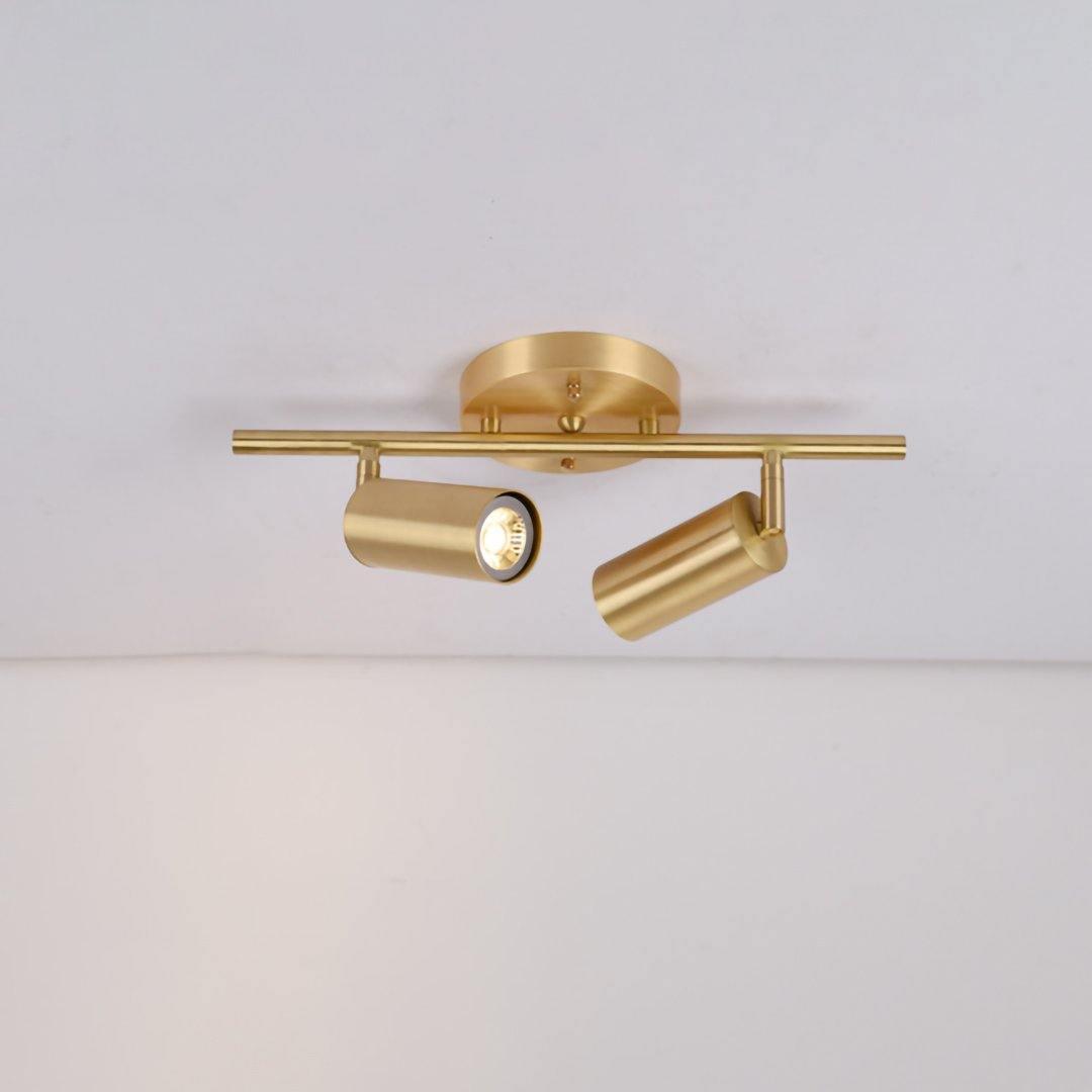 Verstelbare Wandlamp met Messing of Zwart Afwerking – 2 tot 4 Lichtpunten | Sansoti