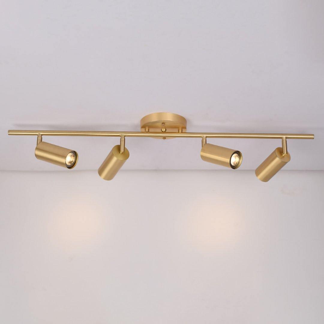Verstelbare Wandlamp met Messing of Zwart Afwerking – 2 tot 4 Lichtpunten | Sansoti