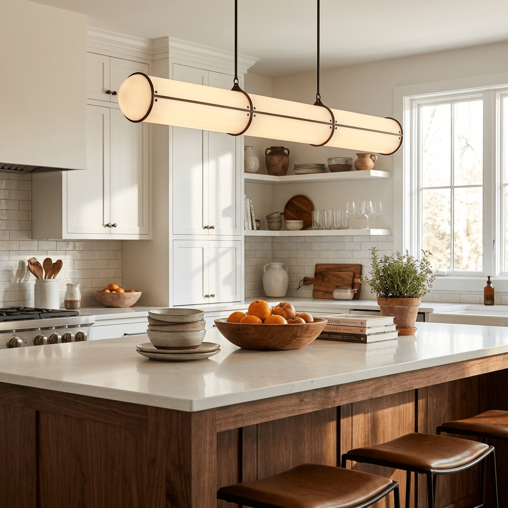 Eindloze Cilindrische Hanglamp Moderne Lineaire Verlichting voor Eettafel en Woonkamer Geïntegreerde LED Zwevende Lichtlijn Architectonische Verlichting | Sansoti
