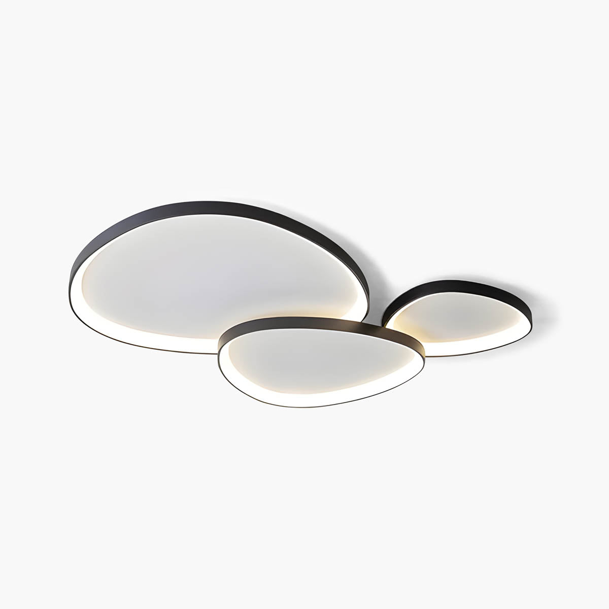 Plafondlamp LED Modern Organisch Design Dimbaar Woonkamer Lamp | Sansoti