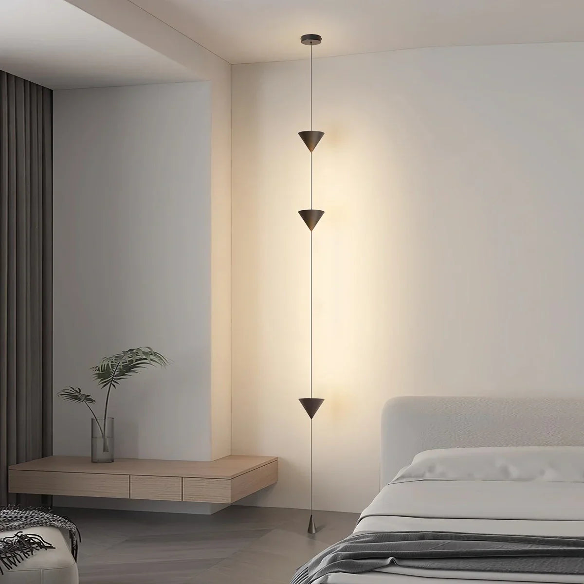 Vloer Tot Plafond Lamp LED 3,5 Meter Verstelbaar Woonkamer Slaapkamer Minimalistische Staande Designlamp Accentverlichting Thuiskantoor | Sansoti