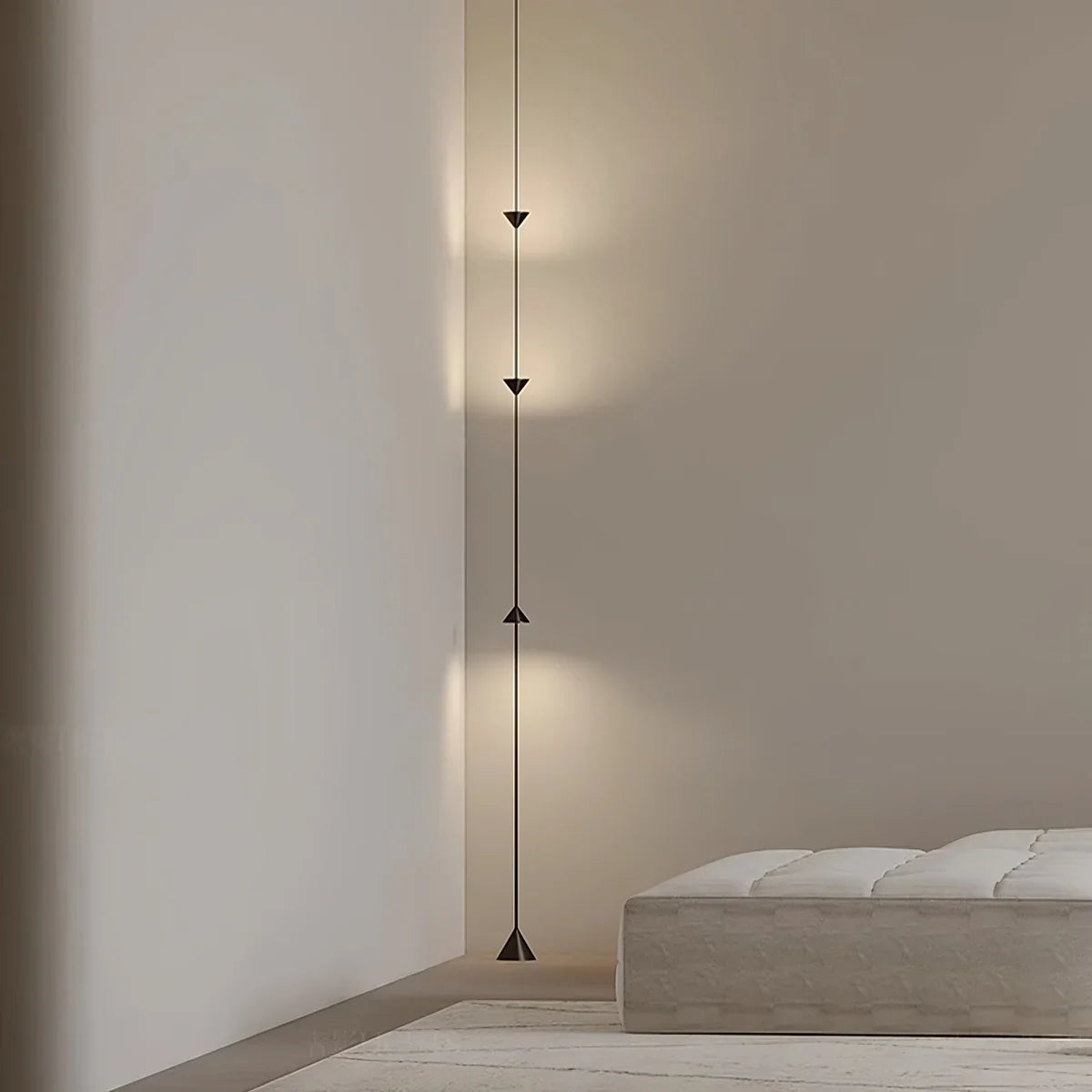 Vloer Tot Plafond Lamp LED 3,5 Meter Verstelbaar Woonkamer Slaapkamer Minimalistische Staande Designlamp Accentverlichting Thuiskantoor | Sansoti