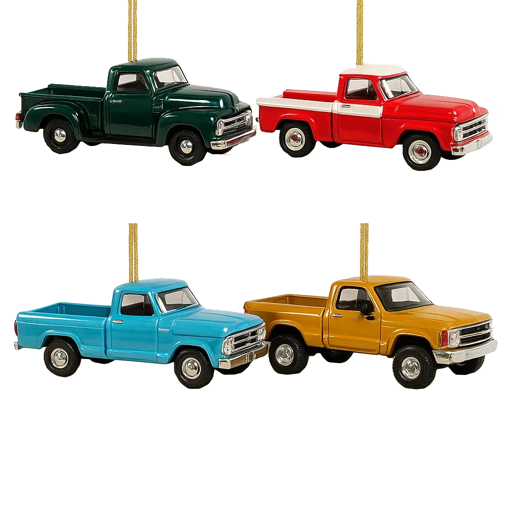 Adventskalender met 24 Miniatuur Trucks – Americana Collectie voor Verzamelaars en Voertuigliefhebbers | Sansoti