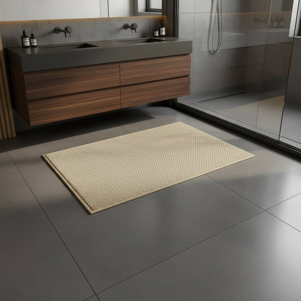 Paillasson Absorbant – Élégant, Séchage Rapide & Anti-saleté pour Intérieur et Extérieur