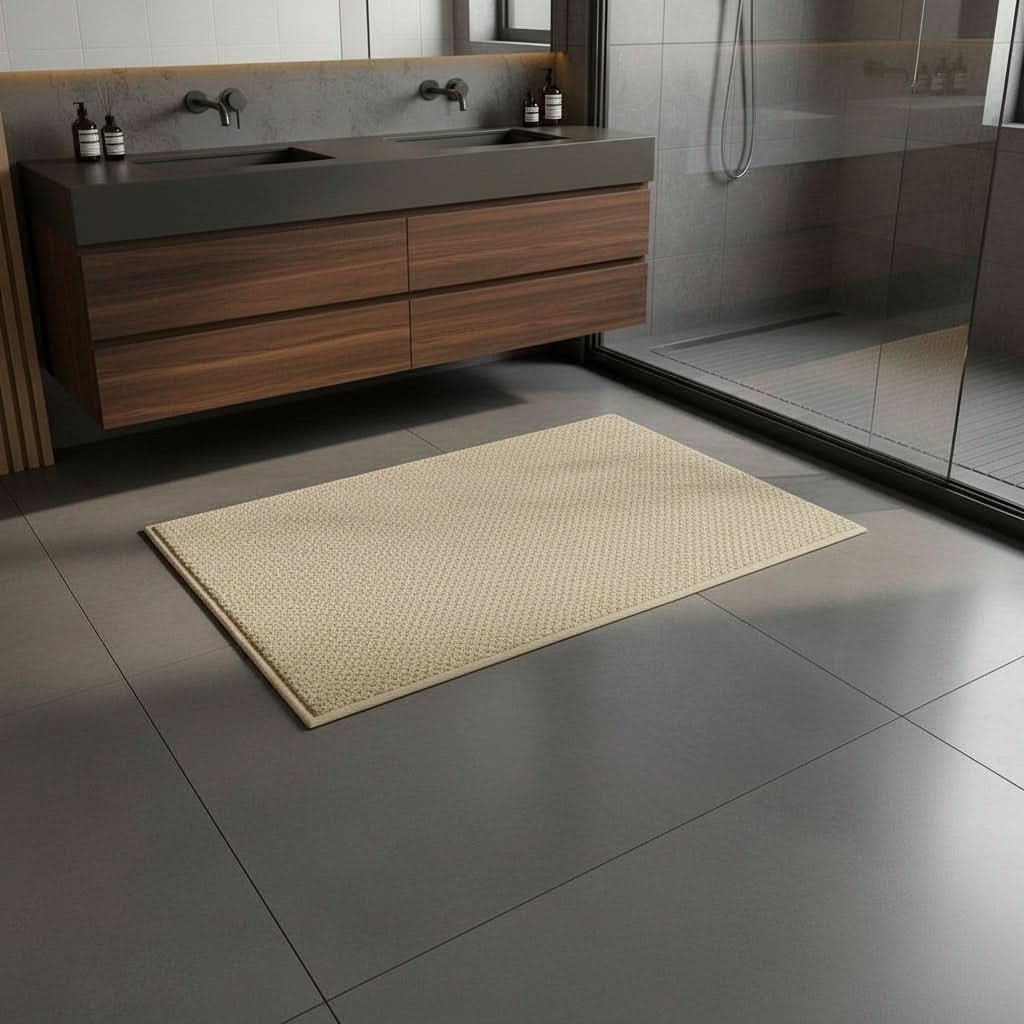 Absorberend Antislip Deurmat voor Entree Hal Keuken Binnen 50x80 60x90 80x120 Grijs Beige Bruin Vloermat | Sansoti