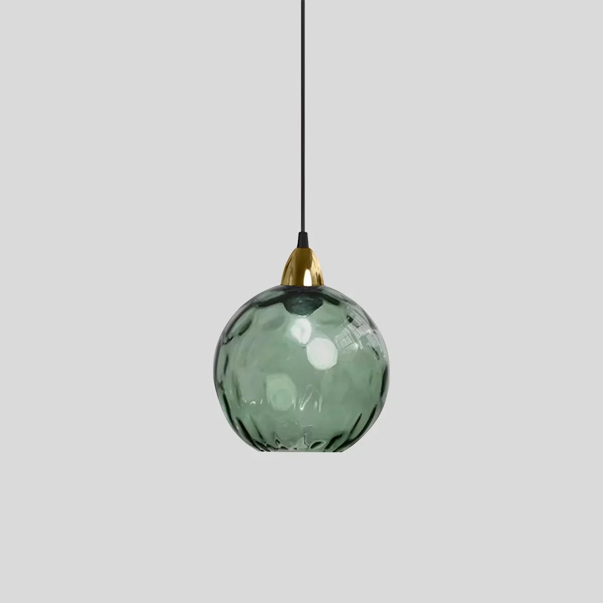 Hanglamp Glas E26 20 cm Grijs Eettafel Woonkamer Slaapkamer Rookglas Bollamp Pendellamp Sfeerverlichting | Sansoti