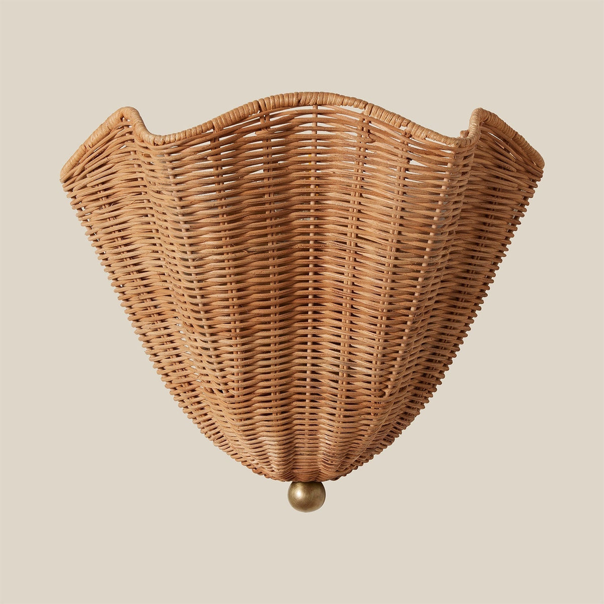 Wandleuchte Rattan Naturbraun E26 E27 LED-Fassung Innenbeleuchtung Boho-Stimmungsleuchte Dekorativ | Sansoti