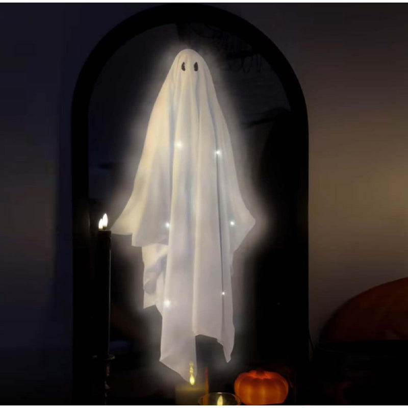Hologramm-Geister-Wandspiegel Halloween-Dekoration Wohnzimmer-Wanddekoration Partydekoration Gruselige Einrichtung | Sansoti