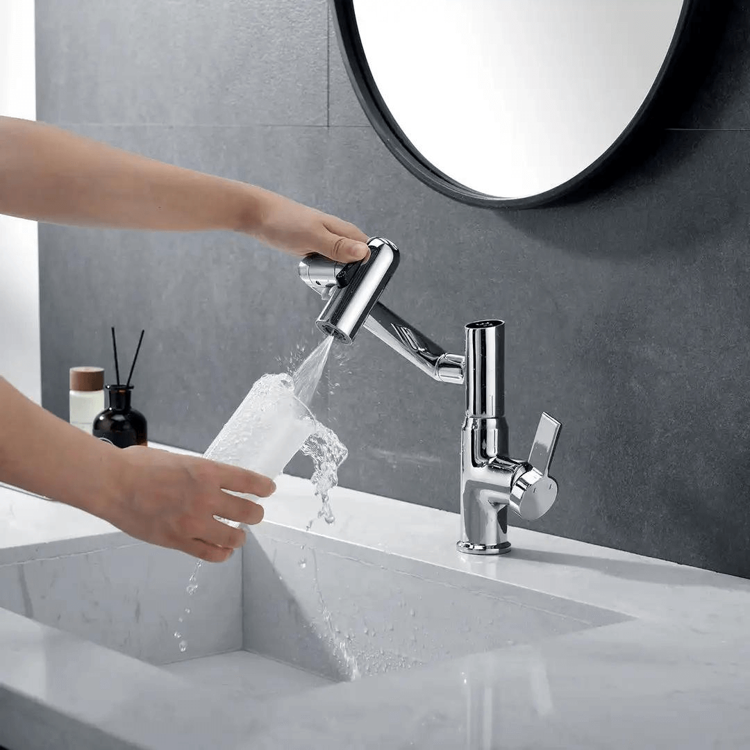 Digitale Kraan met Temperatuurweergave – Draaibaar Ontwerp met Meerdere Sproeimodi voor Keuken en Badkamer | Sansoti