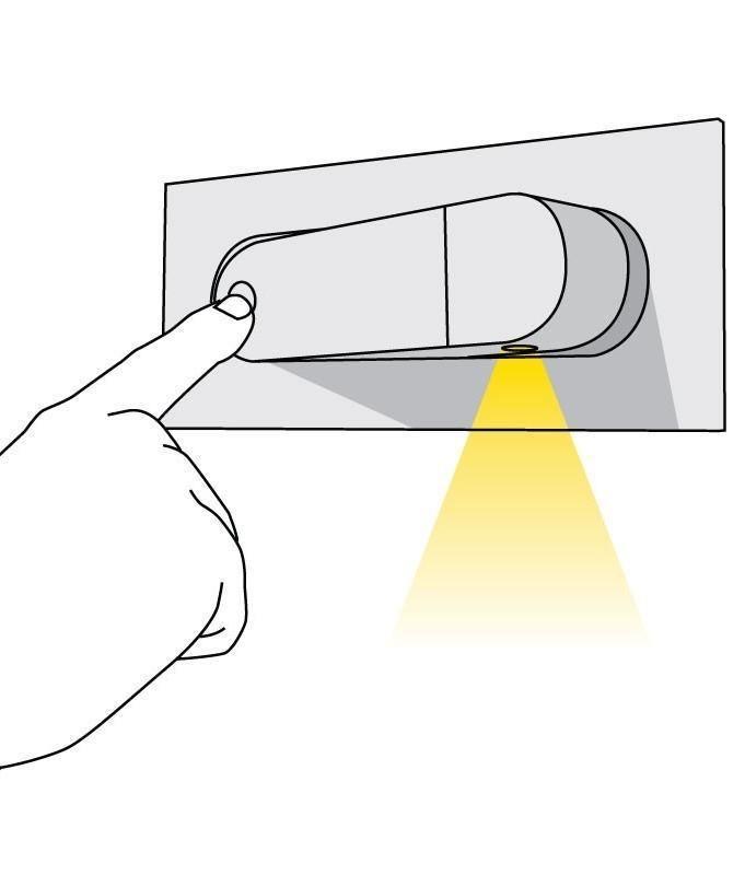 LED wandlamp met verborgen schakelaar – druk in, druk uit – verstelbare kop voor leeslicht naast bed | Sansoti