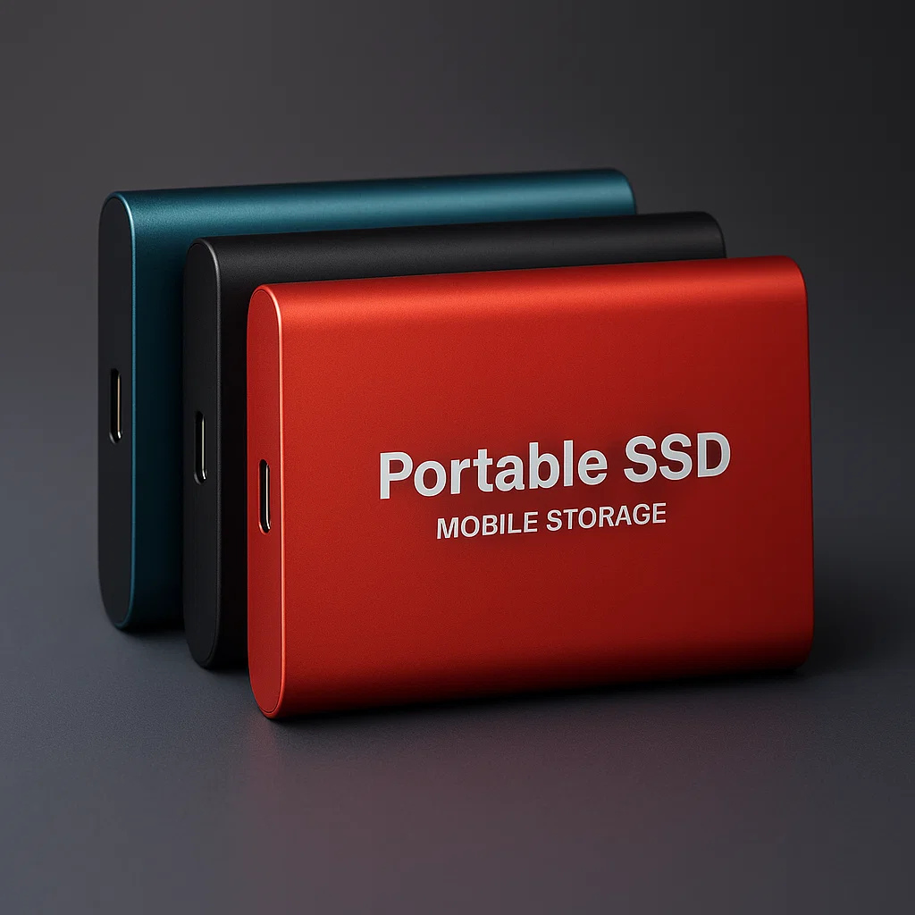 Externe SSD Harde Schijf 500 GB tot 32 TB USB 3.0 Draagbare Opslag Zwart Rood Blauw | Sansoti