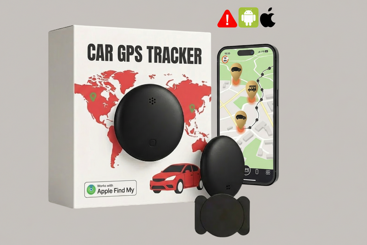 Realtime GPS Voertuigvolger Compacte Tracker Smartphone Android iOS Auto Motor Fiets 24/7 Locatiebewaking Tracking | Sansoti