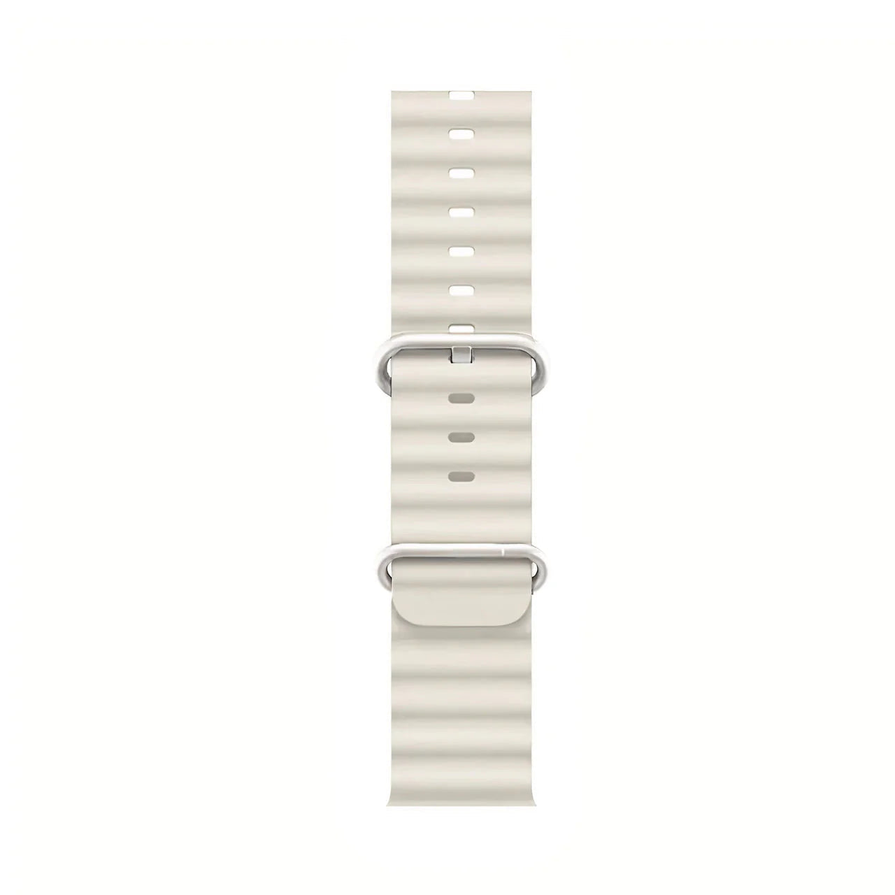 Elastische Horlogeband voor Smartwatch 40-49mm Siliconen Stretch Bandje Geel Blauw Wit Oranje Geschikt voor Sport Duiken Dagelijks Gebruik Comfortabele Pasvorm Ook Over Wetsuit | Sansoti