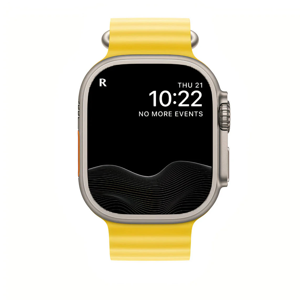Elastische Horlogeband voor Smartwatch 40-49mm Siliconen Stretch Bandje Geel Blauw Wit Oranje Geschikt voor Sport Duiken Dagelijks Gebruik Comfortabele Pasvorm Ook Over Wetsuit | Sansoti