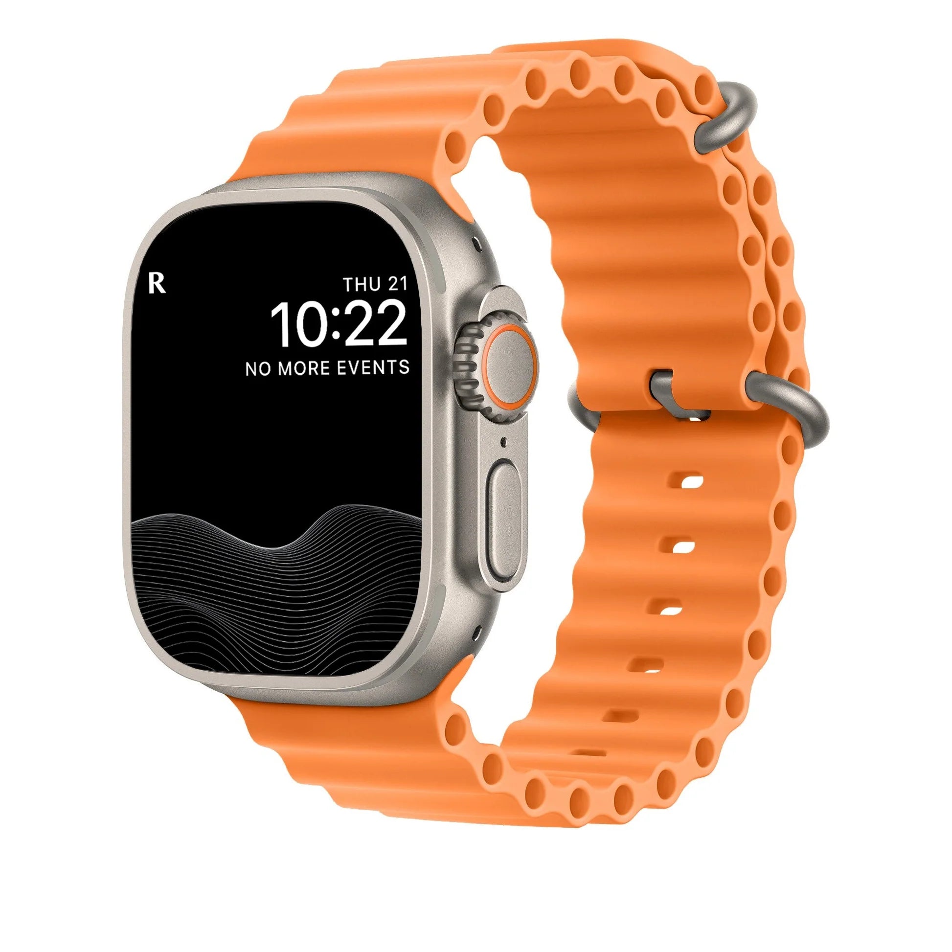 Elastische Horlogeband voor Smartwatch 40-49mm Siliconen Stretch Bandje Geel Blauw Wit Oranje Geschikt voor Sport Duiken Dagelijks Gebruik Comfortabele Pasvorm Ook Over Wetsuit | Sansoti