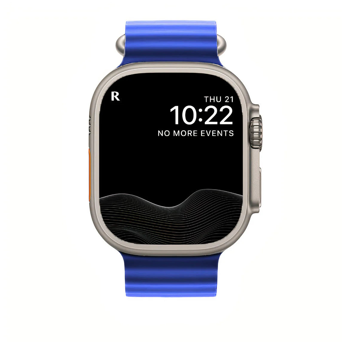 Elastische Horlogeband voor Smartwatch 40-49mm Siliconen Stretch Bandje Geel Blauw Wit Oranje Geschikt voor Sport Duiken Dagelijks Gebruik Comfortabele Pasvorm Ook Over Wetsuit | Sansoti
