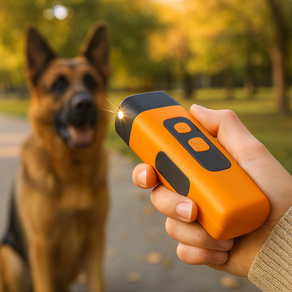 Ultrasonische Hondentrainer Anti-Blaf Apparaat Oplaadbaar Handmatig Gedragscorrectie Honden Training Fluitje | Sansoti