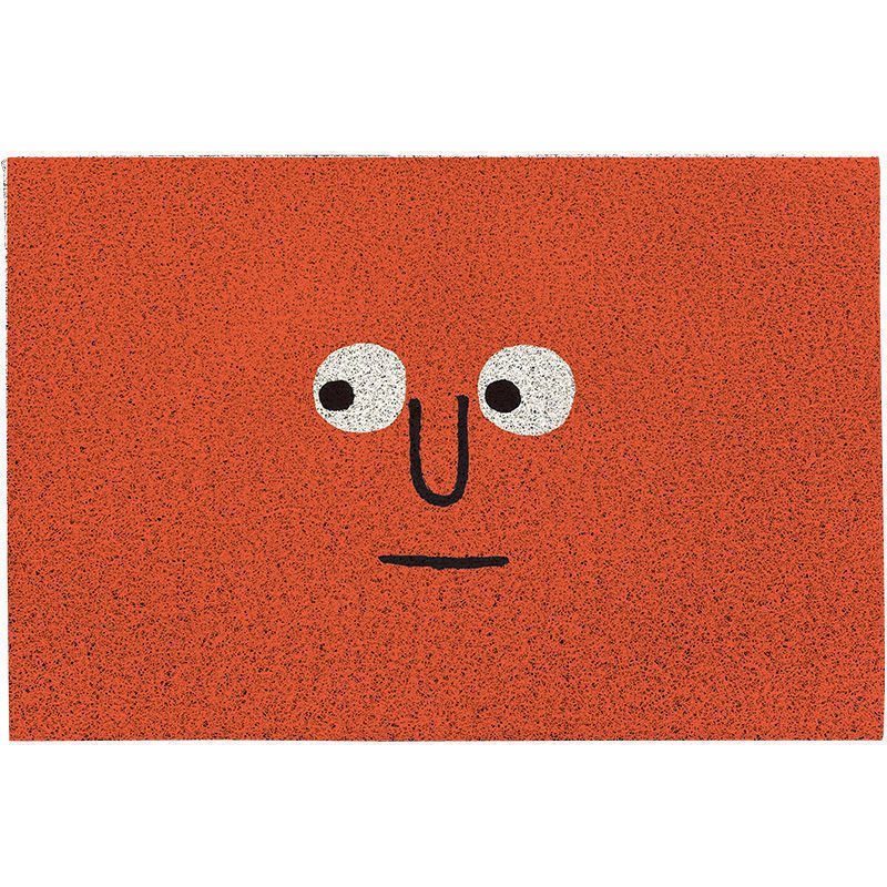 Welkommat Emoji Design Polyester met Antislip Rubberen Achterkant - Duurzame Deurmat voor Entree Hal en Gang | Sansoti