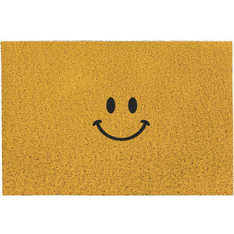Welkommat Emoji Design Polyester met Antislip Rubberen Achterkant - Duurzame Deurmat voor Entree Hal en Gang | Sansoti