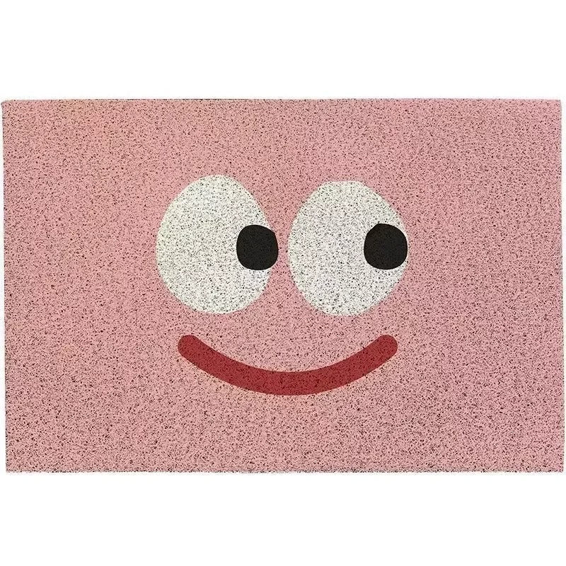 Welkommat Emoji Design Polyester met Antislip Rubberen Achterkant - Duurzame Deurmat voor Entree Hal en Gang | Sansoti