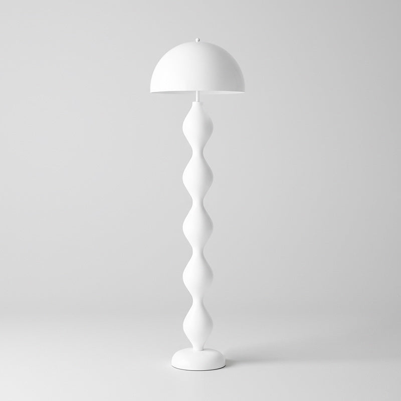 Paddenstoel Vloerlamp Gekleurd Hars 40cm Ø x 150cm H Art Deco Stijl Woon- en Slaapkamerverlichting Staande Lamp Modern Design | Sansoti