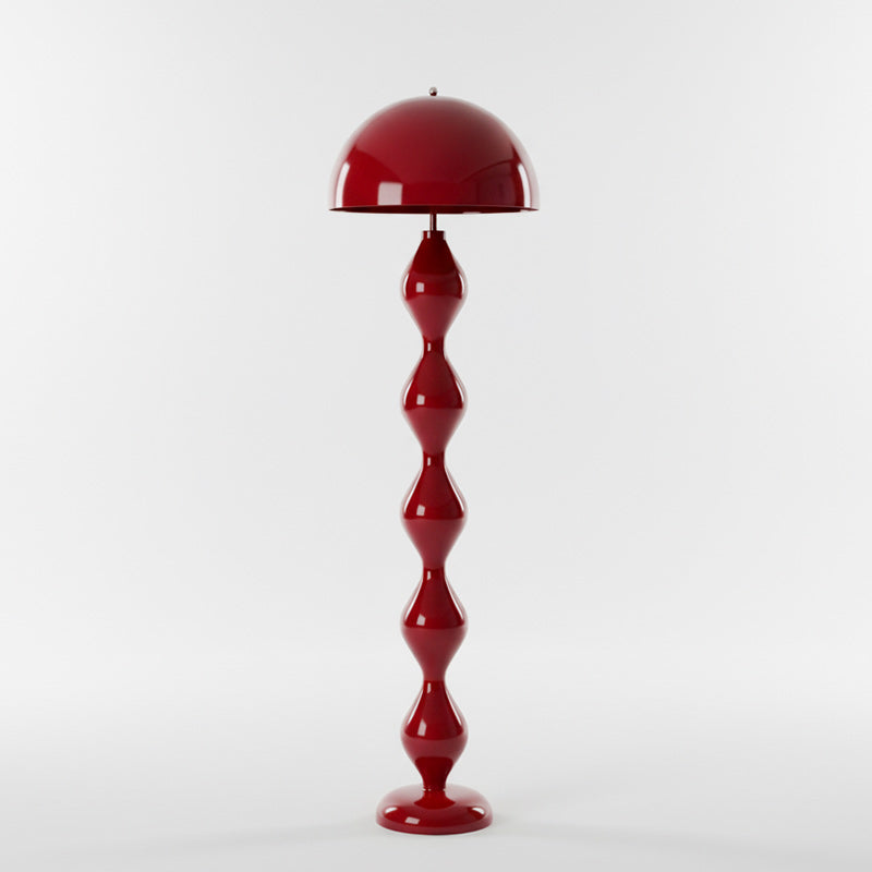 Paddenstoel Vloerlamp Gekleurd Hars 40cm Ø x 150cm H Art Deco Stijl Woon- en Slaapkamerverlichting Staande Lamp Modern Design | Sansoti