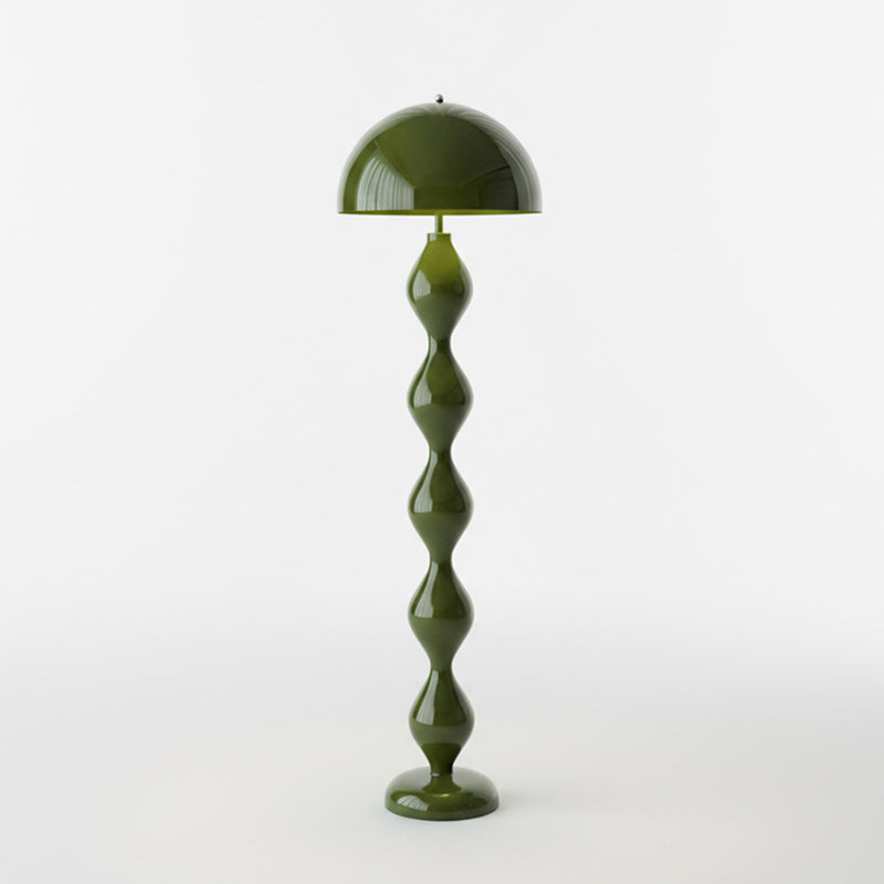 Paddenstoel Vloerlamp Gekleurd Hars 40cm Ø x 150cm H Art Deco Stijl Woon- en Slaapkamerverlichting Staande Lamp Modern Design | Sansoti