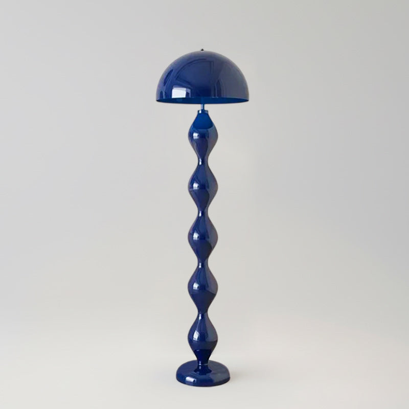 Paddenstoel Vloerlamp Gekleurd Hars 40cm Ø x 150cm H Art Deco Stijl Woon- en Slaapkamerverlichting Staande Lamp Modern Design | Sansoti