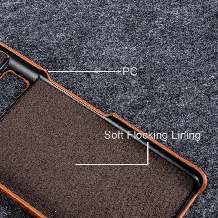 Leder-Telefonetui für Google Pixel mit Krokodilmuster, Dual-Grain-Leder, stoßfest, stilvolle Hülle | Sansoti