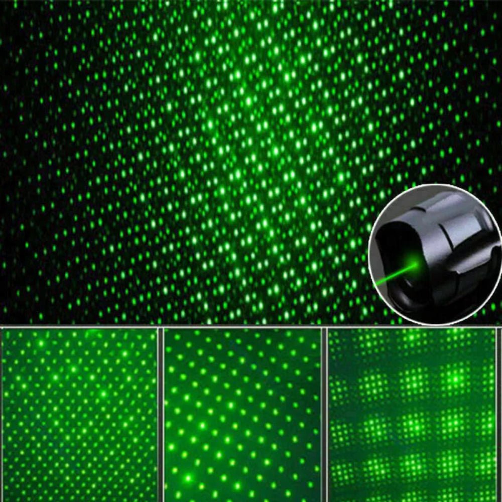 Herlaadbare Laserpointer Groen 532nm USB Oplaadbaar Presentaties Sterrenkijken Outdoor Reikwijdte 2000m | Sansoti