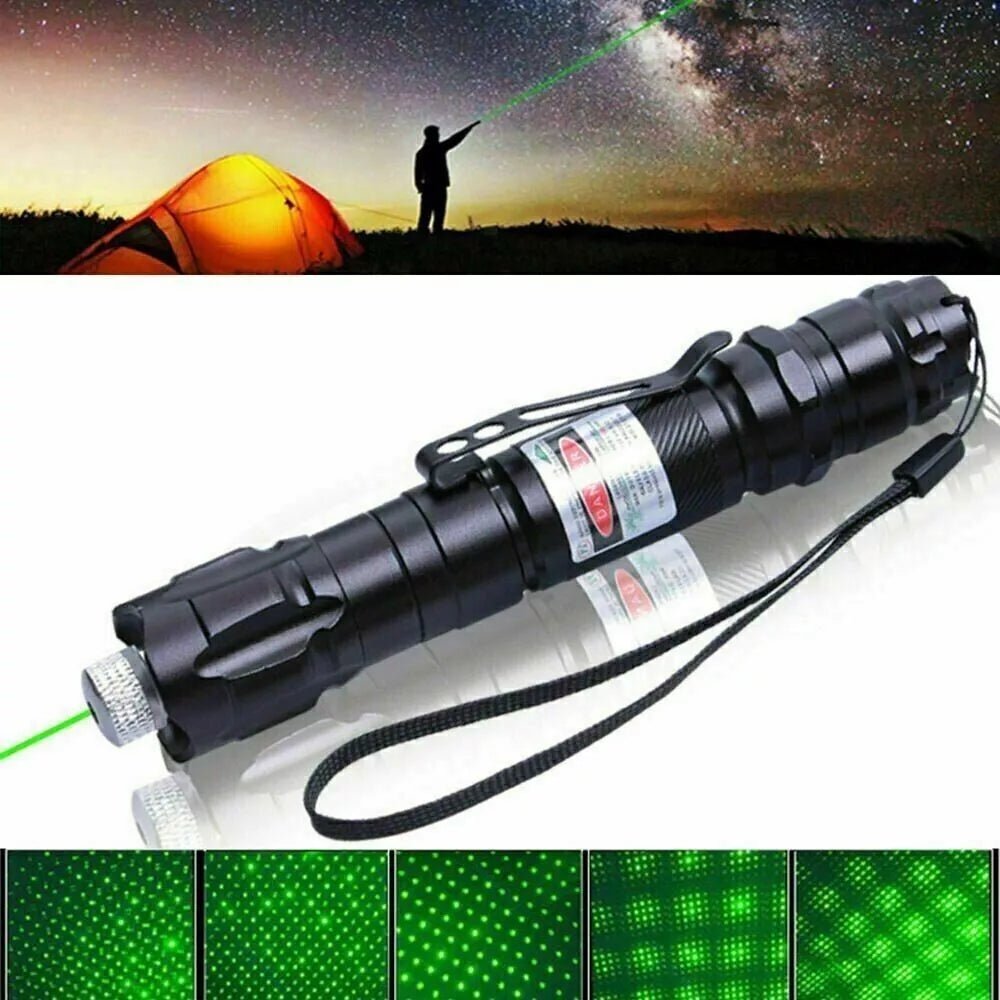 Groene Laserpointer 532nm Oplaadbaar USB voor Presentaties Sterrenkijken Outdoor Navigatie Camping Buiten | Sansoti