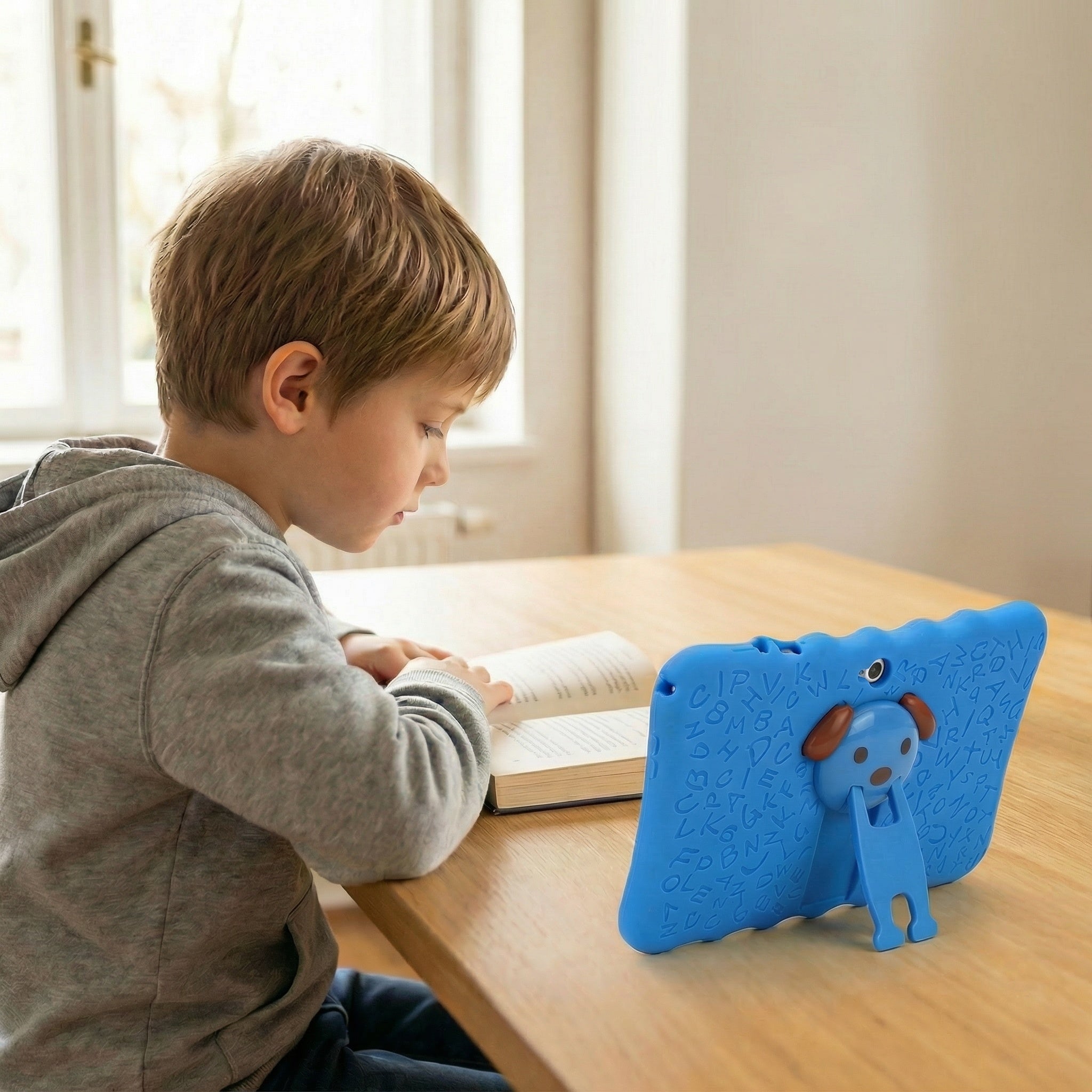 Kindertablet 7 Zoll mit Lern-Apps und Elternkontrolle – Pädagogisches Tablet für Kinder | Sansoti