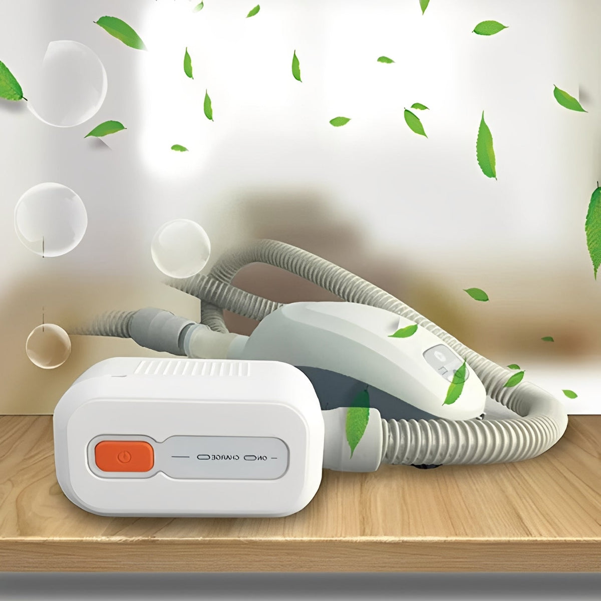 Ozonowy oczyszczacz CPAP z 30-minutowym cyklem, kompaktowe przenośne urządzenie do dezynfekcji masek i przewodów | Sansoti