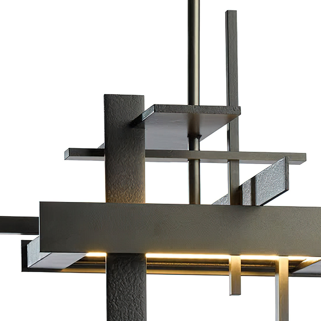 Planaire Hanglamp Zwart Metaal LED Geïntegreerd Modern Abstract Design Eettafel Verlichting | Sansoti